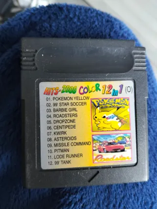 Cartucho Game Boy Color 12 en 1