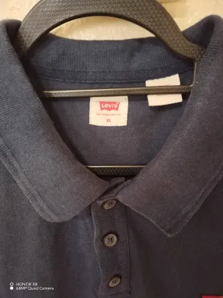 Camiseta Polo Levi's Azul Talla XL