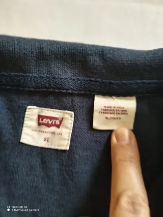 Camiseta Polo Levi's Azul Talla XL