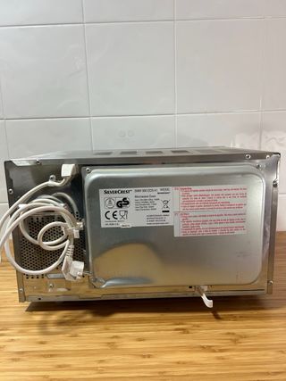 Microondas SilverCrest Acero Inoxidable