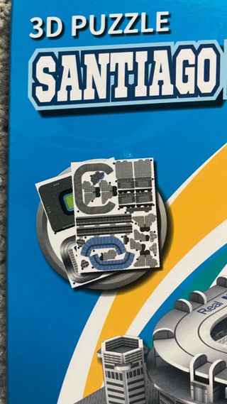 Puzzle 3D Estadio Santiago Bernabéu