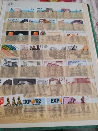 Colección sellos España 1981-2000