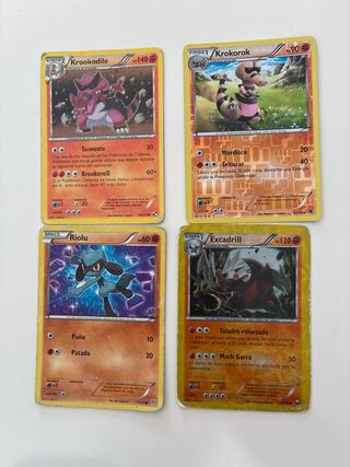 Cartas Pokémon Variadas