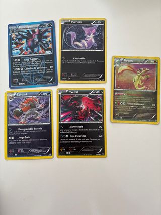 Cartas Pokémon Variadas