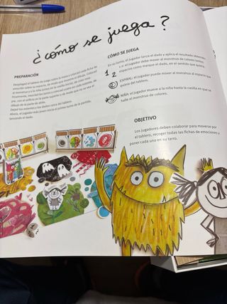 Juego de mesa El Monstruo de Colores