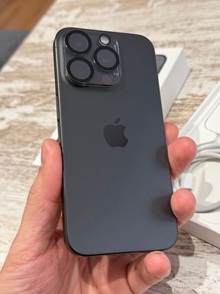 iPhone 15 Pro 256GB Negro Titanio