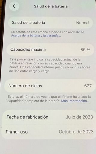 iPhone 15 Pro 256GB Negro Titanio