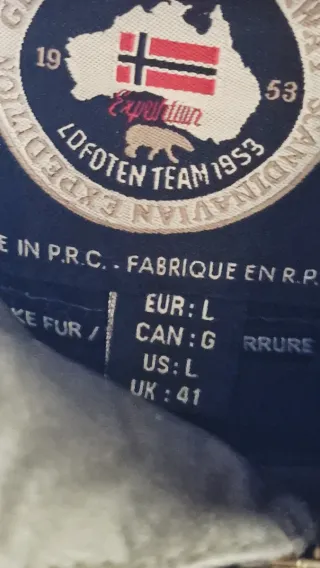 Anorak Geographical Norway Negro con Capucha