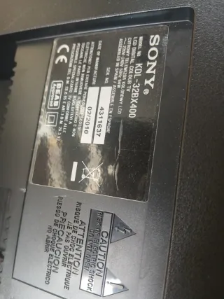 TV Sony KDL32BX400 Negra