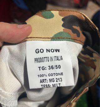 Jeans uomo camouflage