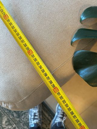 Sofá Chaise long beige retráctil 3x1.70 OFERTABLE!