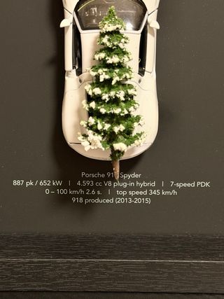 Cuadro 3D Porsche 918 Spyder