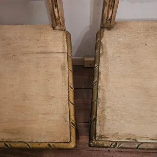 Preciosas Sillas clasicas pintadas a mano. Anónimo