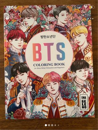 BTS Libro colorear