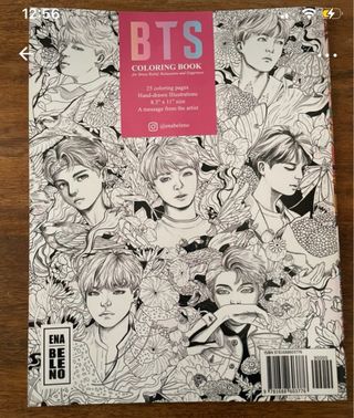 BTS Libro colorear