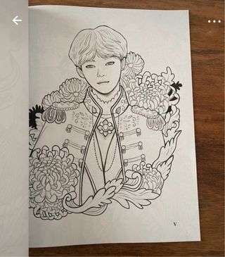 BTS Libro colorear