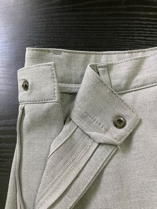 Pantalón Zara Gris Talla L