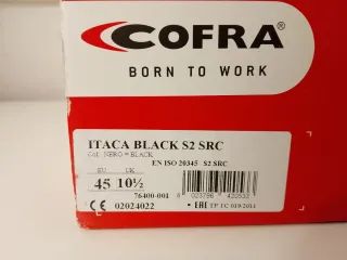 Zapatos de seguridad COFRA negros