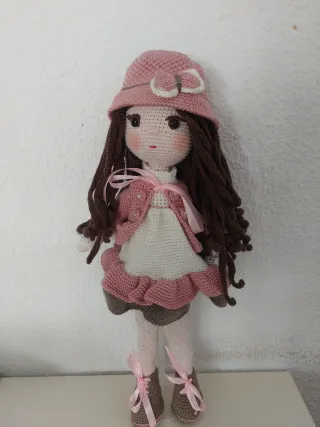 Muñeca Amigurumi Rosalin