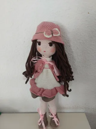 Muñeca Amigurumi Rosalin