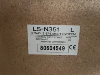 Coppia casse Kenwood