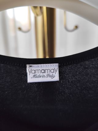 Canotta Yamamay nera con pois