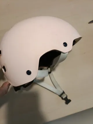 Casco bici niña rosa Decathlon
