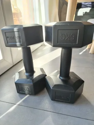 Mancuernas Iron Gym 6 kg las dos por 20 euros