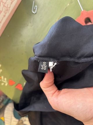 Camiseta tirantes encaje Massimo Dutti negra