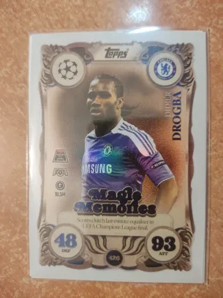Carta Topps Magic Memories Didier Drogba