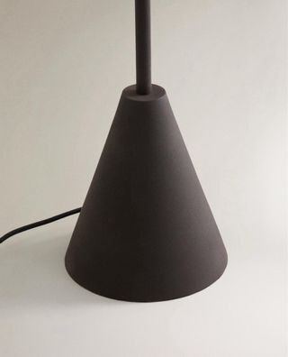 Lámpara de pie Zara Home Beige/Negro