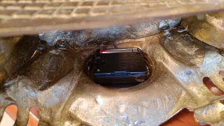 Reloj de época de bronce