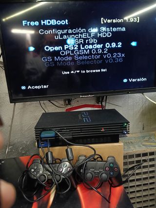 PlayStation 2 disco duro opl