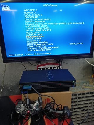 PlayStation 2 disco duro opl