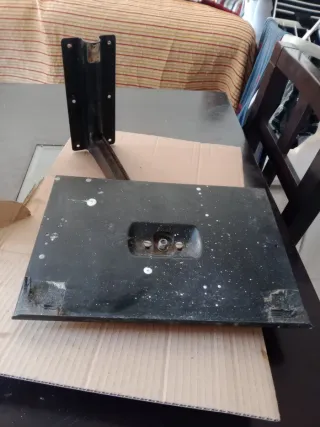 Soporte TV Pared Negro