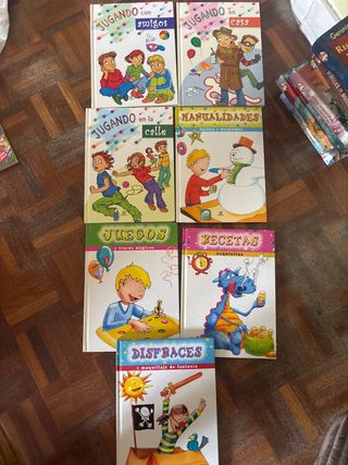 Lote libros y manualidades