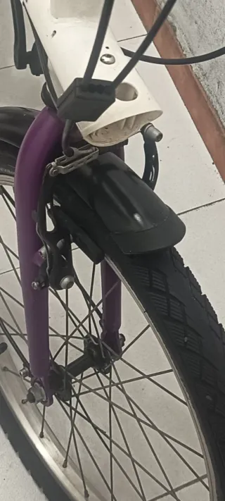 Bicicleta Btwin Plegable Trekking