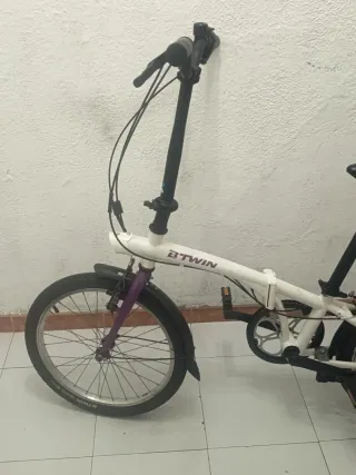 Bicicleta Btwin Plegable Trekking