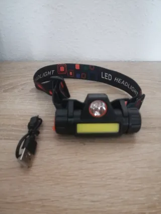 Linterna frontal LED