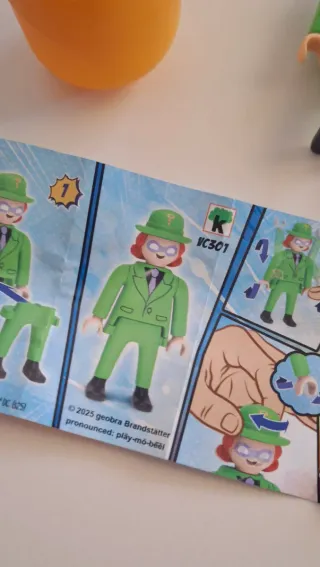 Sorpresa Kinder Playmobil DC 2025