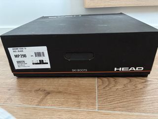 Botas de esquí HEAD rojas y negras, talla 44.5- 45