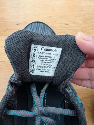 Zapatillas impermeables senderismo 39