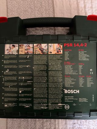 Taladro Atornillador Bosch PSR 14,4-2