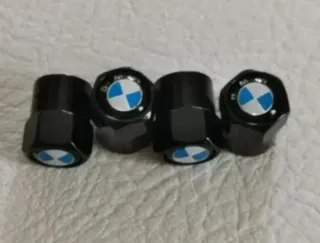 Bmw 4 Tapones de Válvula para Neumaticos Llantas