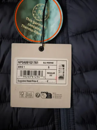 Chaqueta Napapijri Talla S Azul Marino Mujer