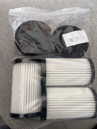 4 Filtros y 4 Esponjas Aspiradora Conga