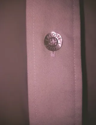 Camisa Lacoste Beige Talla Juvenil