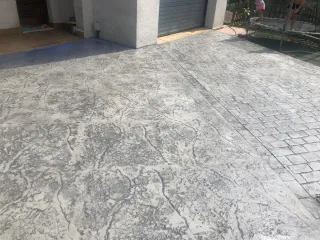 Pavimento impreso para exterior