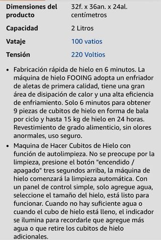 Máquina de Hielo Doméstica