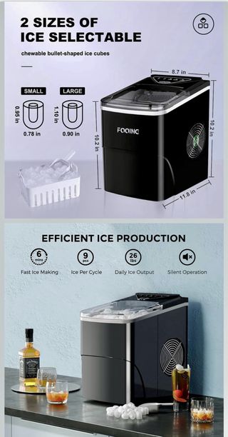 Máquina de Hielo Doméstica